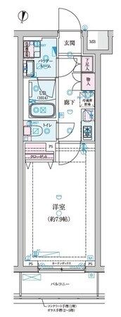 ジェノヴィア新中野スカイガーデンの物件間取画像